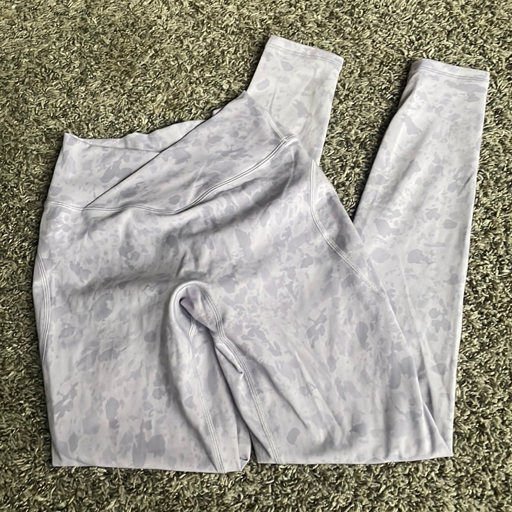 Alphalete purple pebble leggings